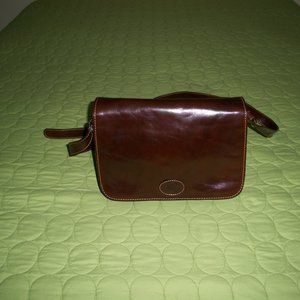 Vintage MI.MO.DA. FIRENZE Brown Crossbody Leather Bag